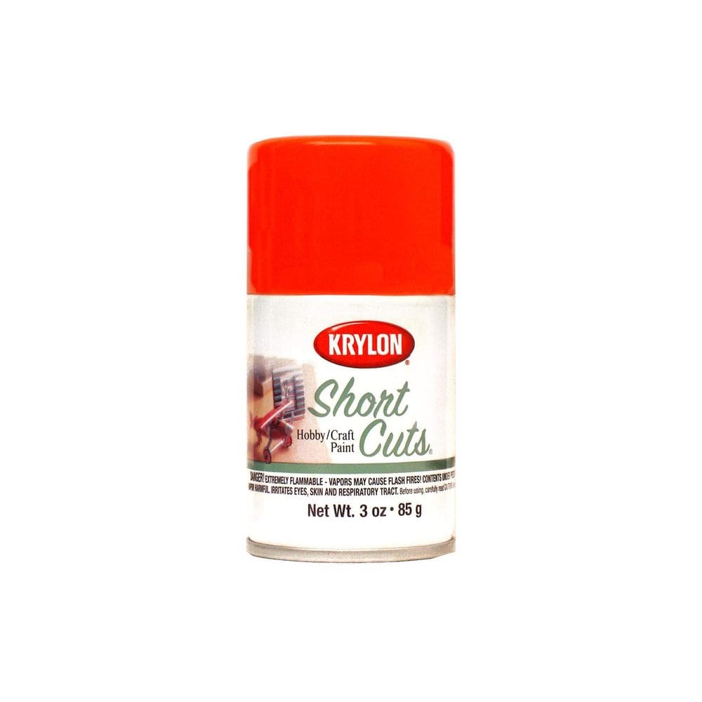 Paint Krylon KSCS050 Short Cuts Gloss Glow Orange 85g