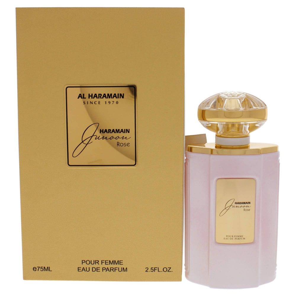AL HARAMAIN JUNOON ROSE Eau De Parfum Spray 2.5 Oz