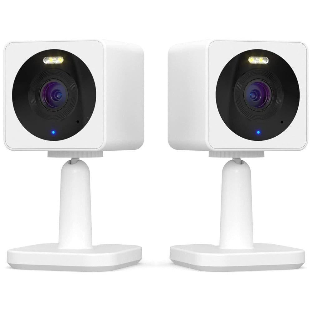 Câmera de Segurança Interna 1080p HD WIFI com Visão Noturna e Áudio Bidirecional 2UN WYZE Branca