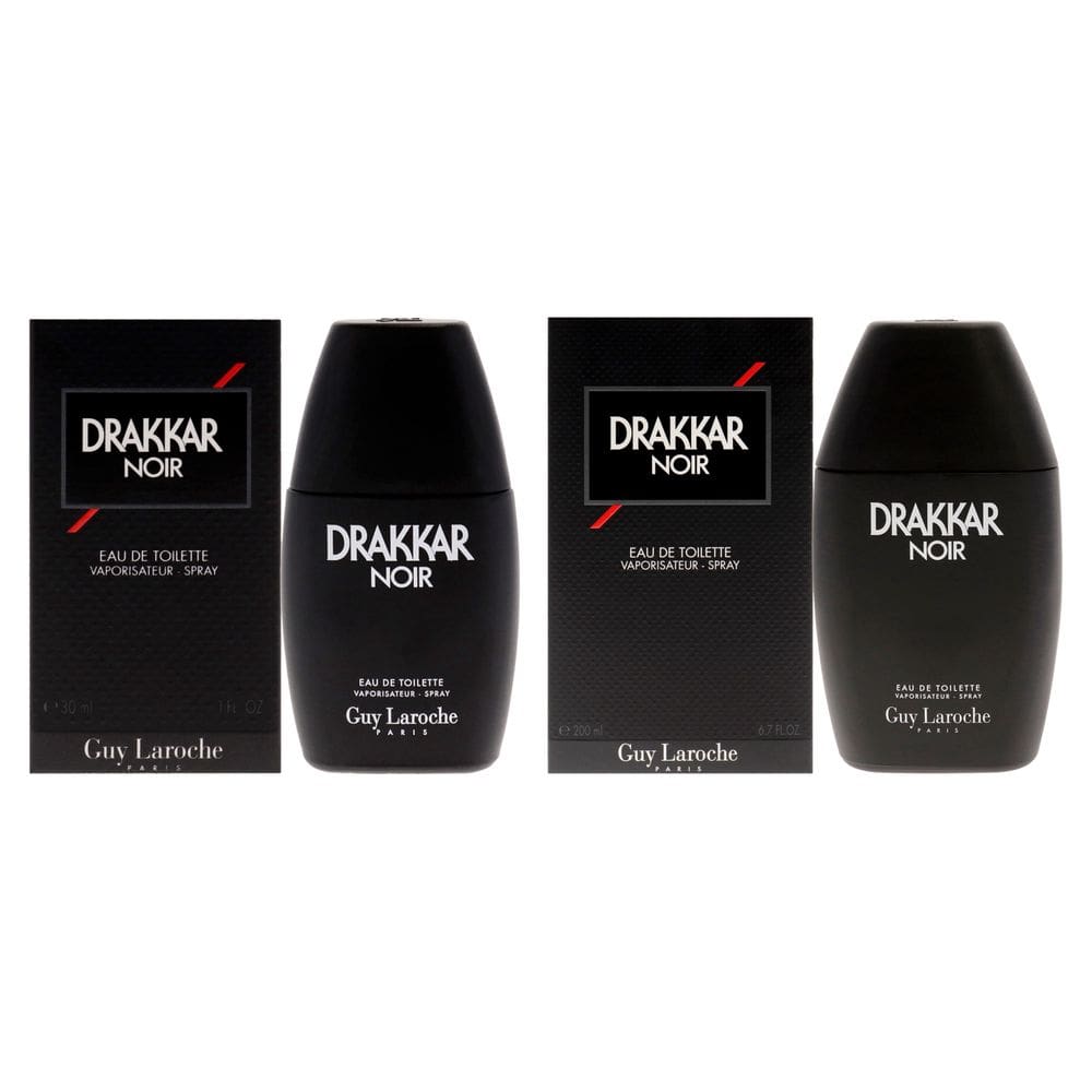 Kit de 2 peças de perfume Guy Laroche Drakkar Noir para homens
