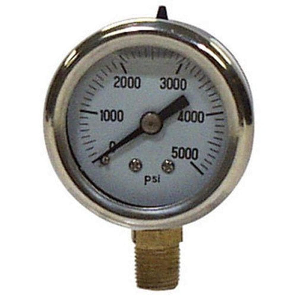 Medidor de pressão Apache 2.5” de glicerina de aço inoxidável