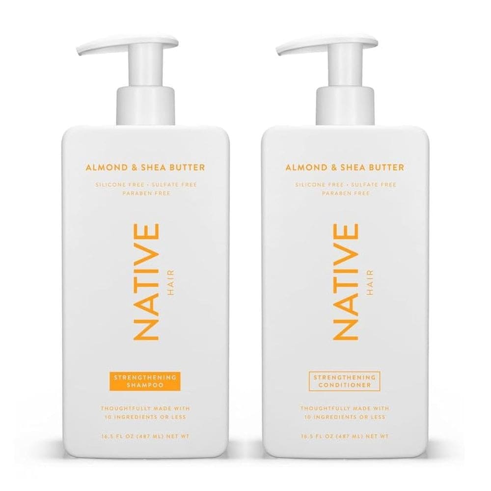 Conjunto de shampoo e condicionador Native Strengthening 500mL