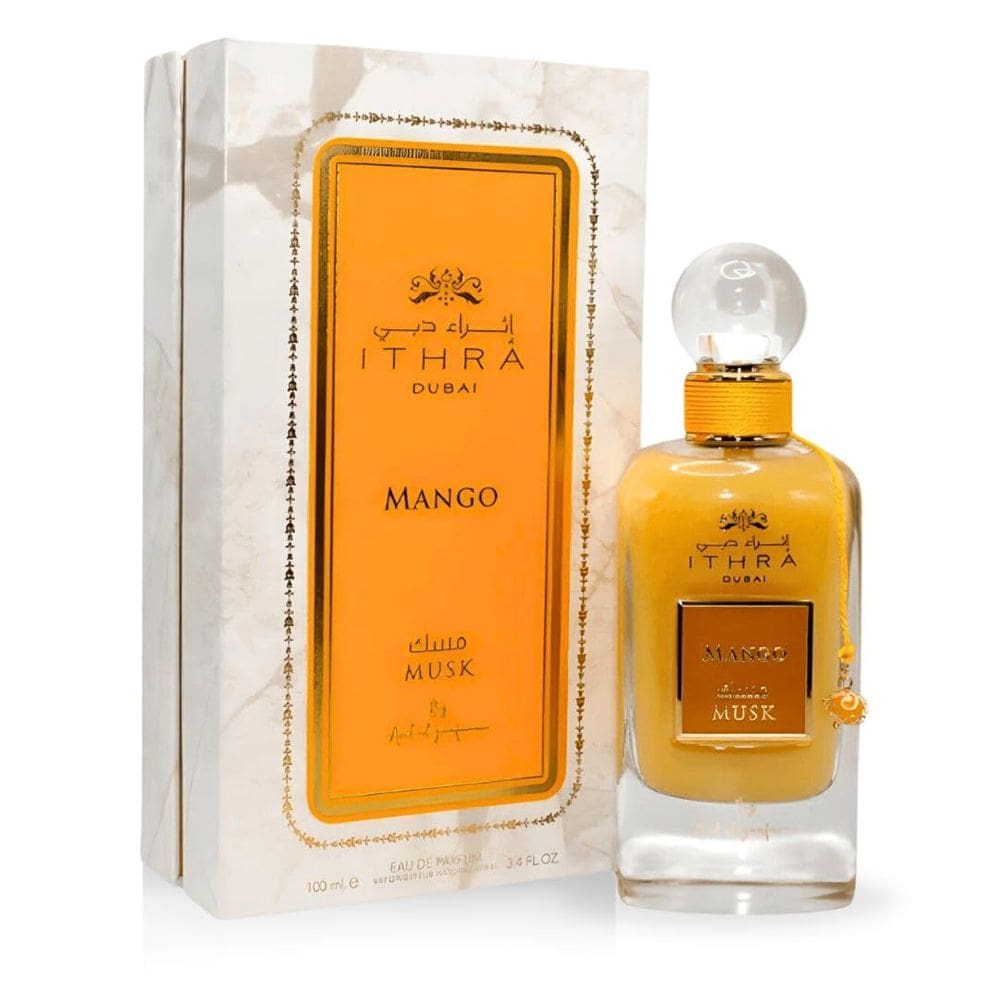 Perfume Ard Al Zaafaran e almíscar de manga Ithra Dubai EDP 100 ml