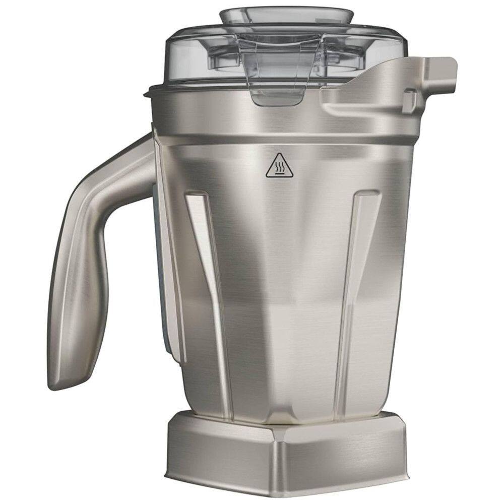 Jarra para Liquidificador de Aço Inoxidável com Cabo Ergonômico 1.4L, VITAMIX 067891, Prateado