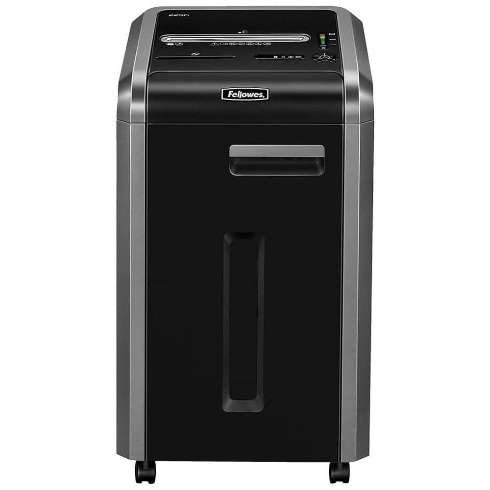 Fragmentadora de Papel 22 Folhas Á Prova de Atolamento, 110V, Fellowes, Preto