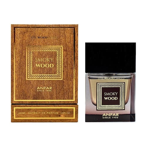 Perfume Anfar London Smoky Wood para homens 100ml Extrait De Parfum