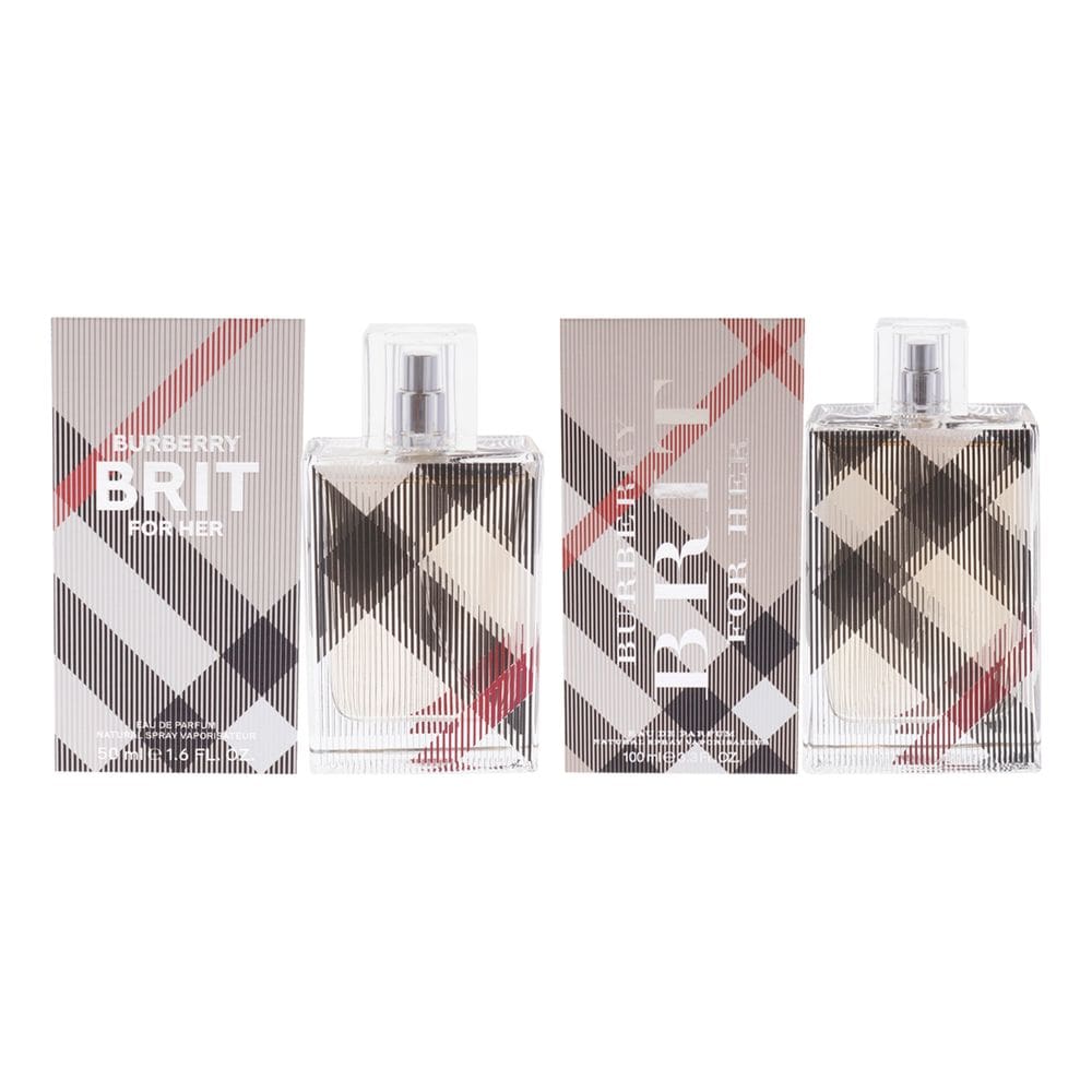 Kit de 2 peças de perfume Burberry Brit For Her para mulheres