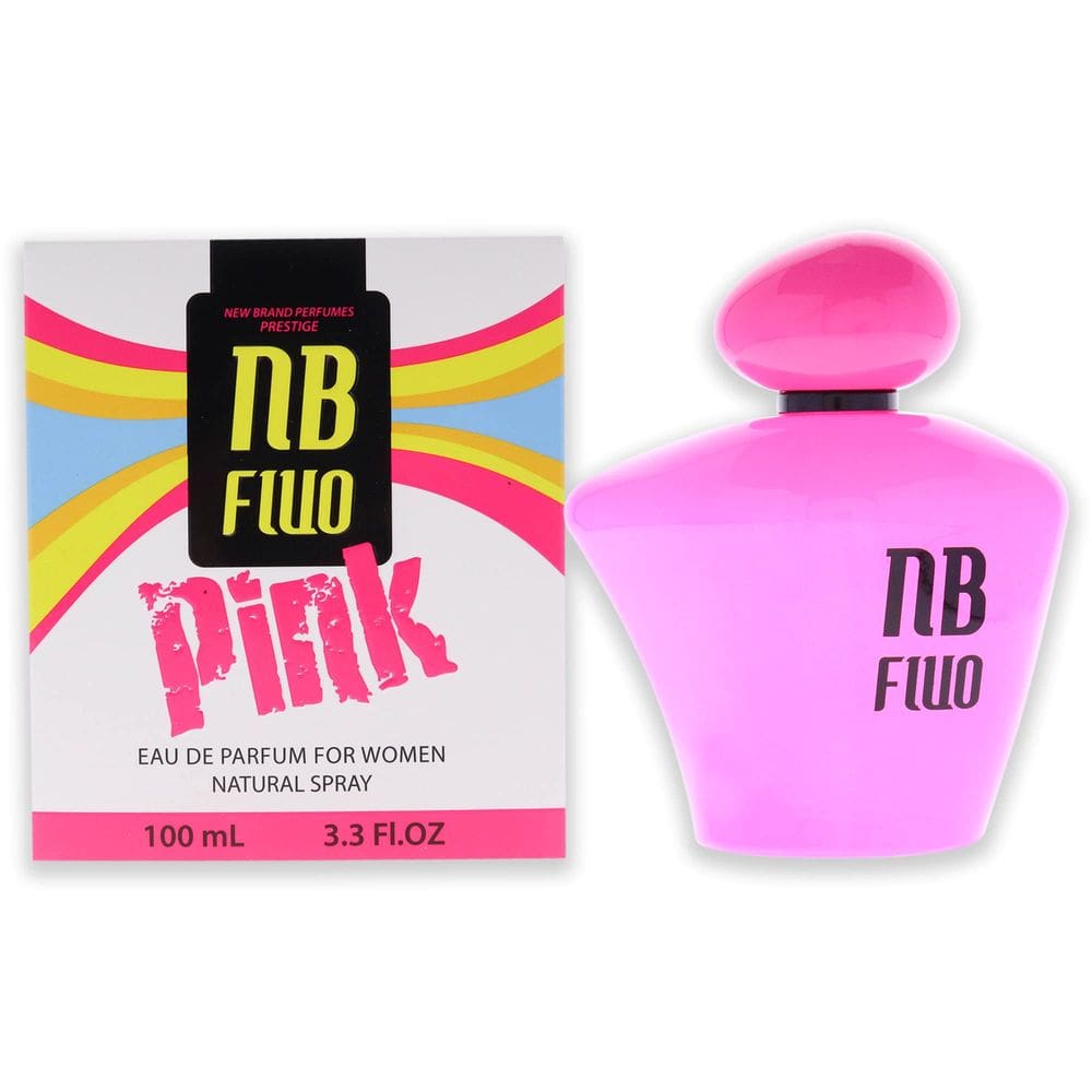 Perfume New Brand Fluo Pink EDP 100ml para mulheres