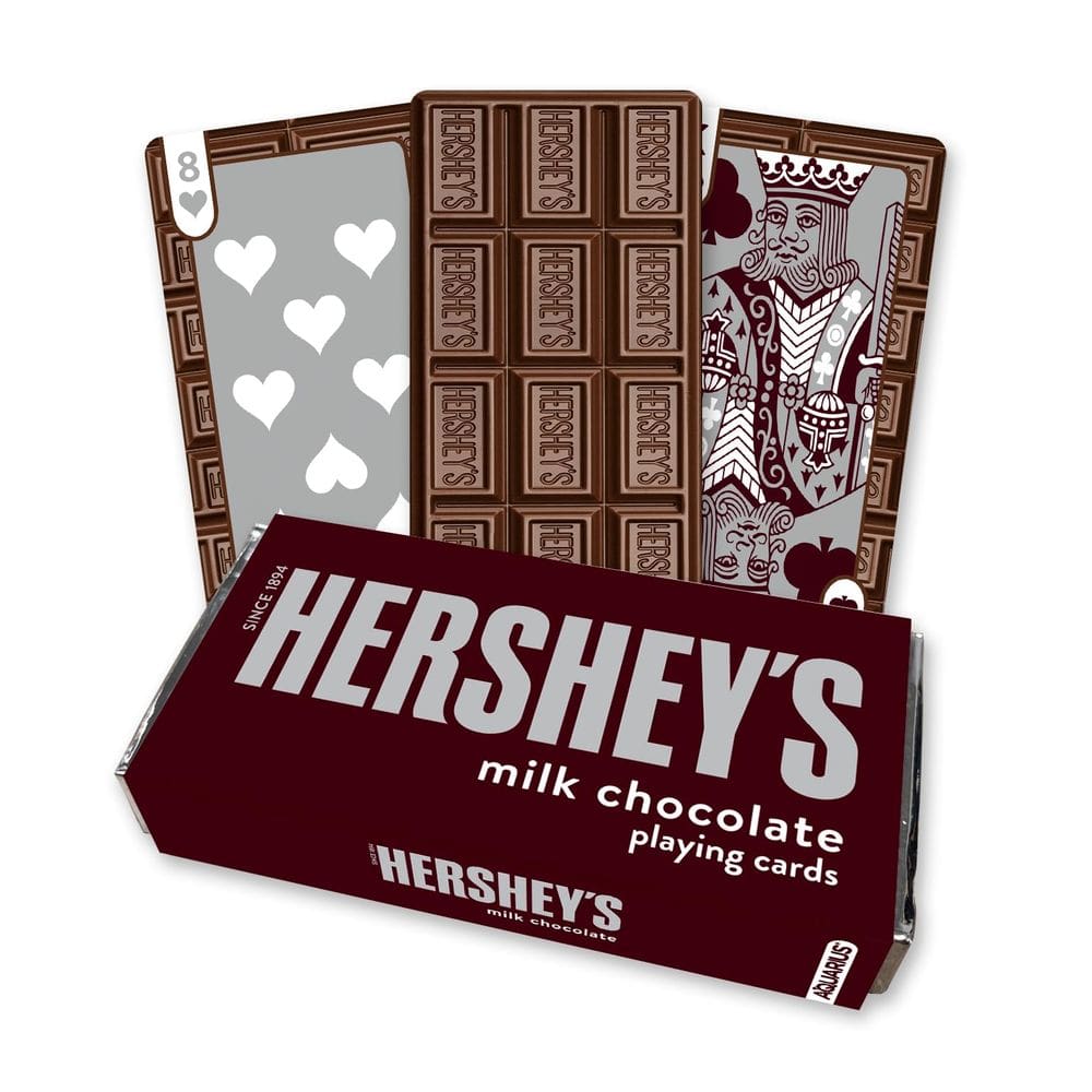 Cartões de baralho AQUARIUS Hershey`s Chocolate Bar Premium