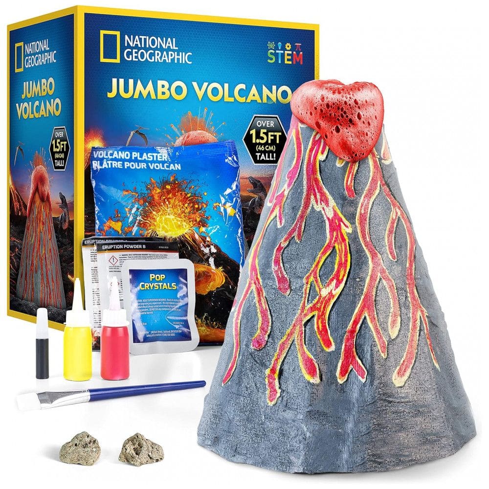 Construa e Erupcione um Vulcão Gigante, National Geographic