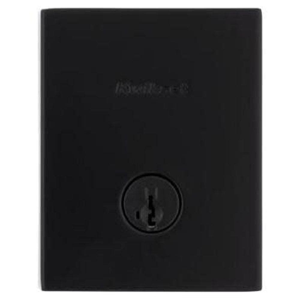 Lock Kwikset 258RCT-S San Clemente Low Profile Preto Fosco