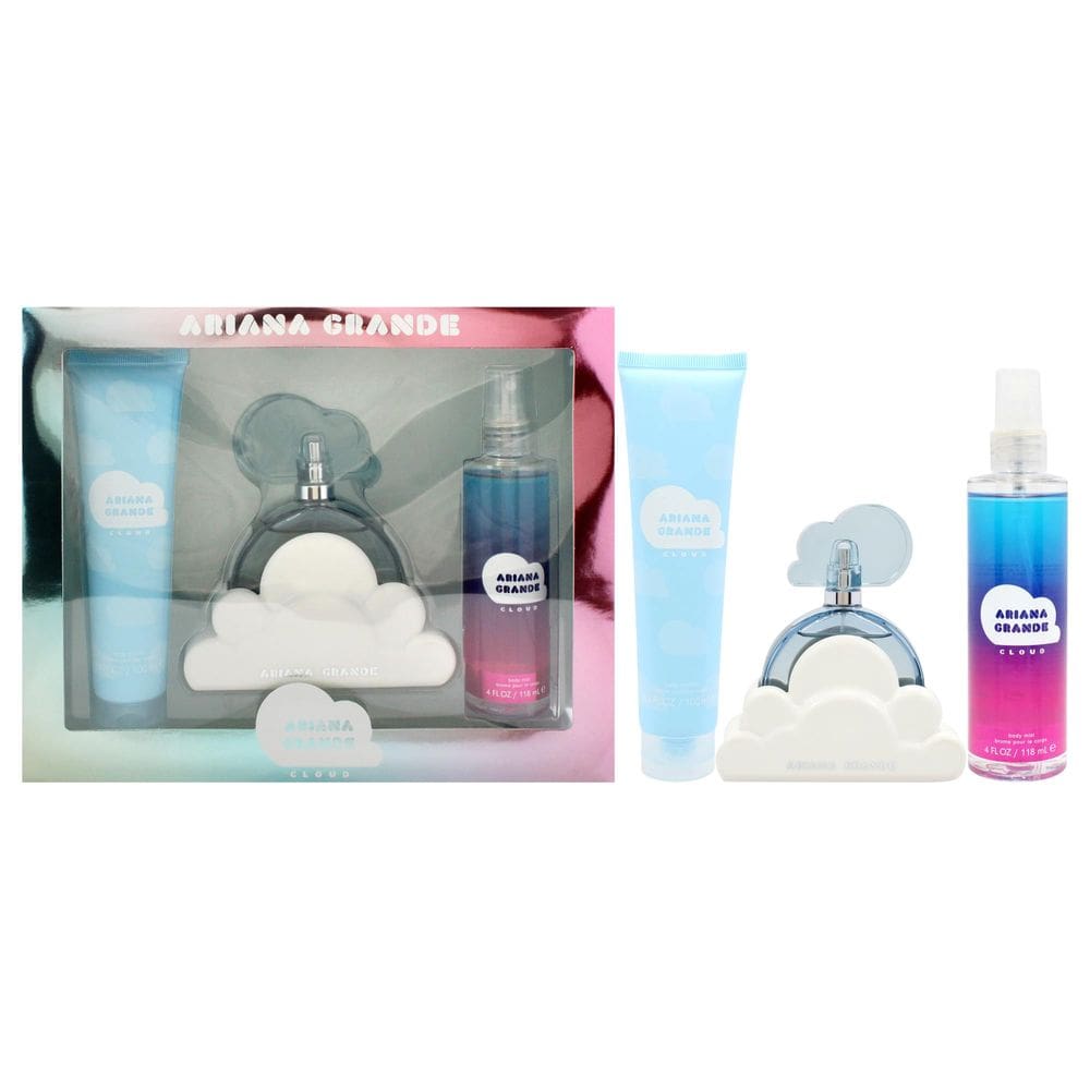 Conjunto de 3 peças de perfume Ariana Grande Cloud para mulheres