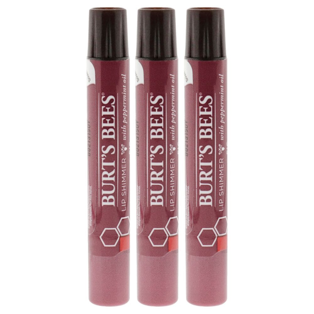 Lip Shimmer Burts Bees Fig, pacote com 3
