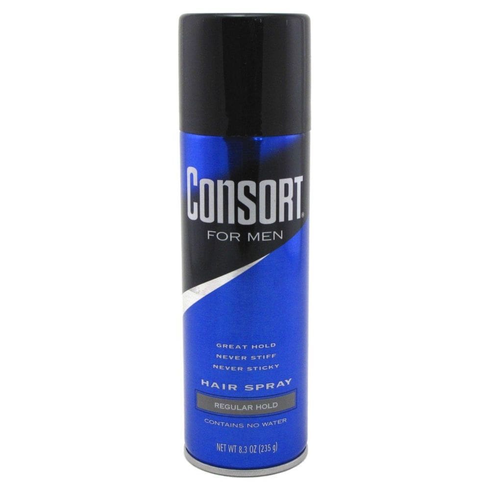 Spray de cabelo Consort Regular Hold 235 ml, pacote com 3