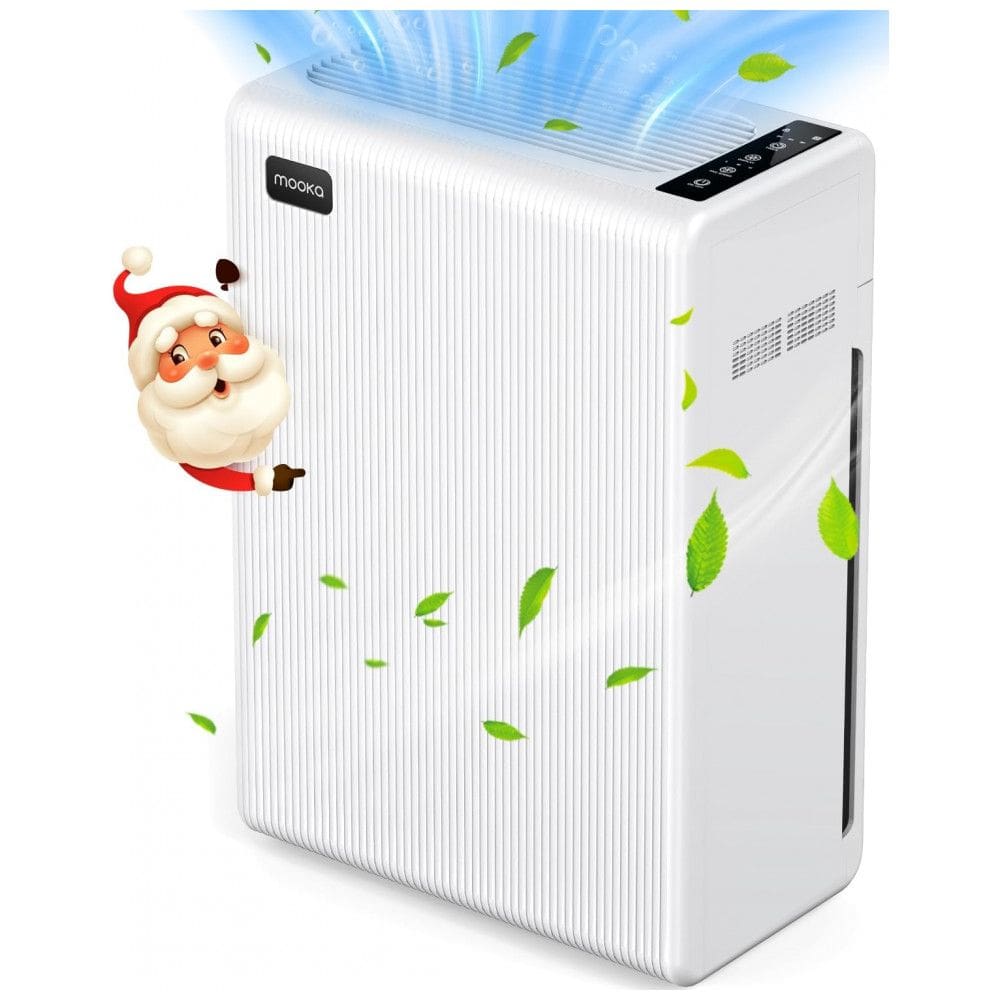 Purificador de Ar para Espaços até 160m2 com Filtro H13 HEPA para Animais de Estimação, Fumaça, Poeira de Pólen e Livre de Ozônio