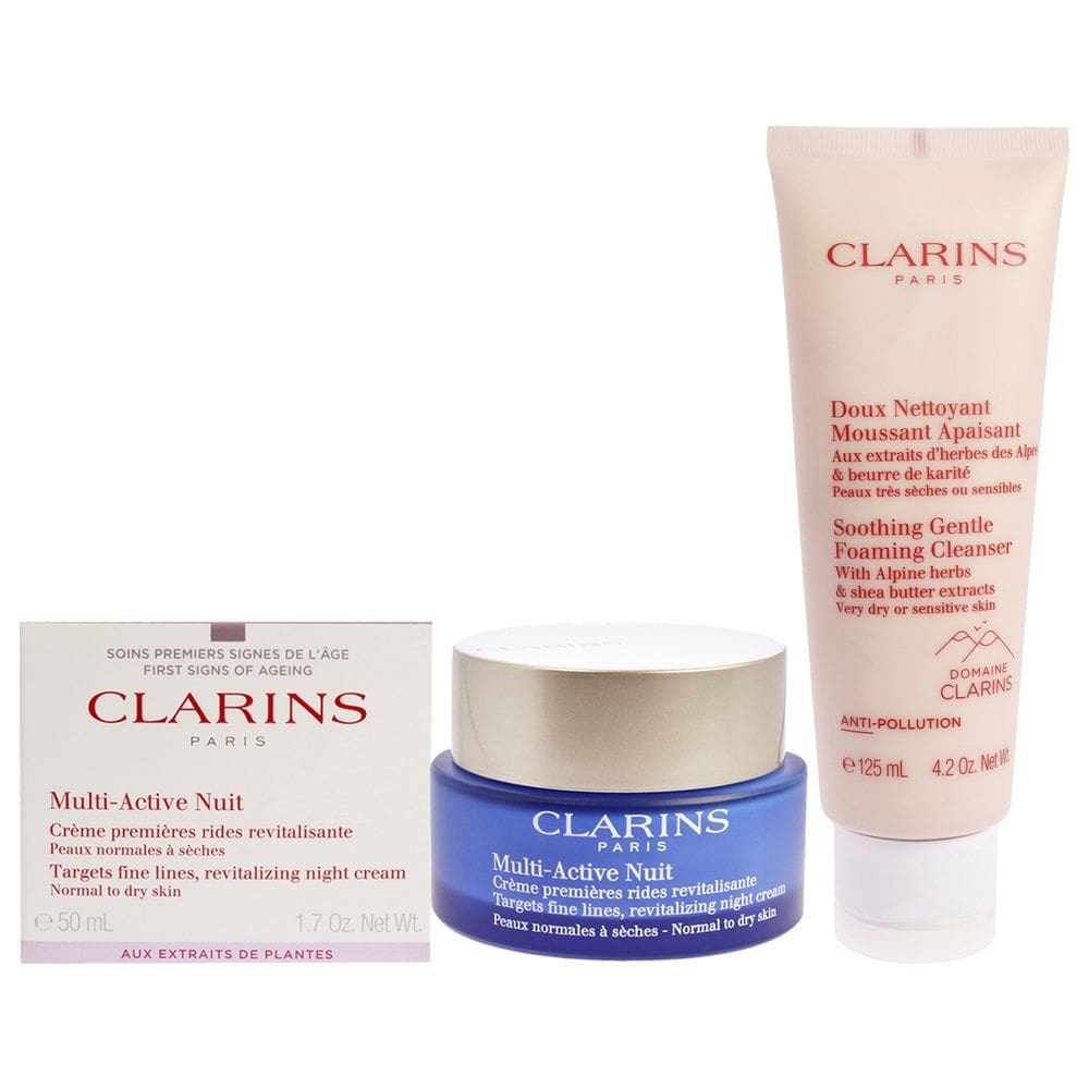 Creme de noite Clarins Multi-Active para pele normal a seca