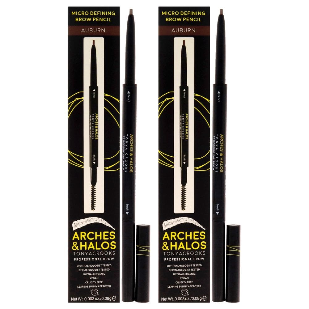 Brow Pencil Arches and Halos Micro Defining Auburn, pacote com 2