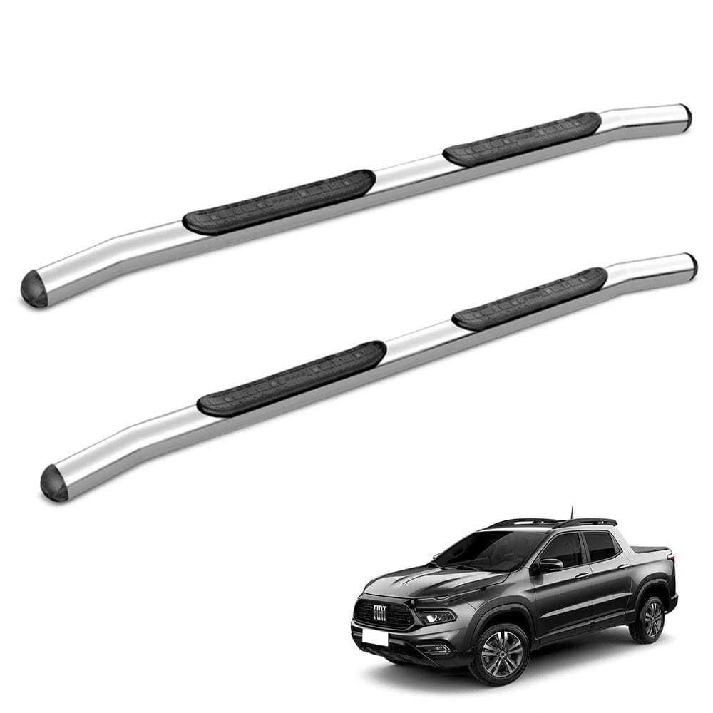 Estribo Lateral Toro 2016 a 2026 Cromado Tubolar Bepo