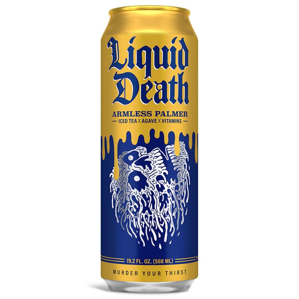 Bebida Liquid Death Armless Palmer Tea 570mL em lata única
