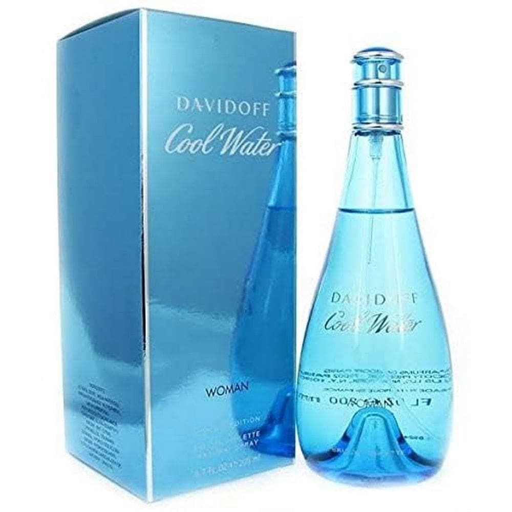 Perfume Davidoff Cool Water EDT 200mL para mulheres
