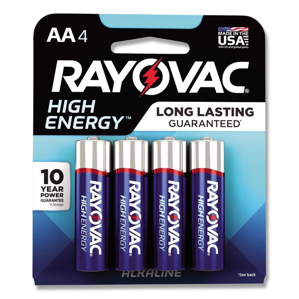 Bateria AA alcalina premium Rayovac RAY8154J de alta energia