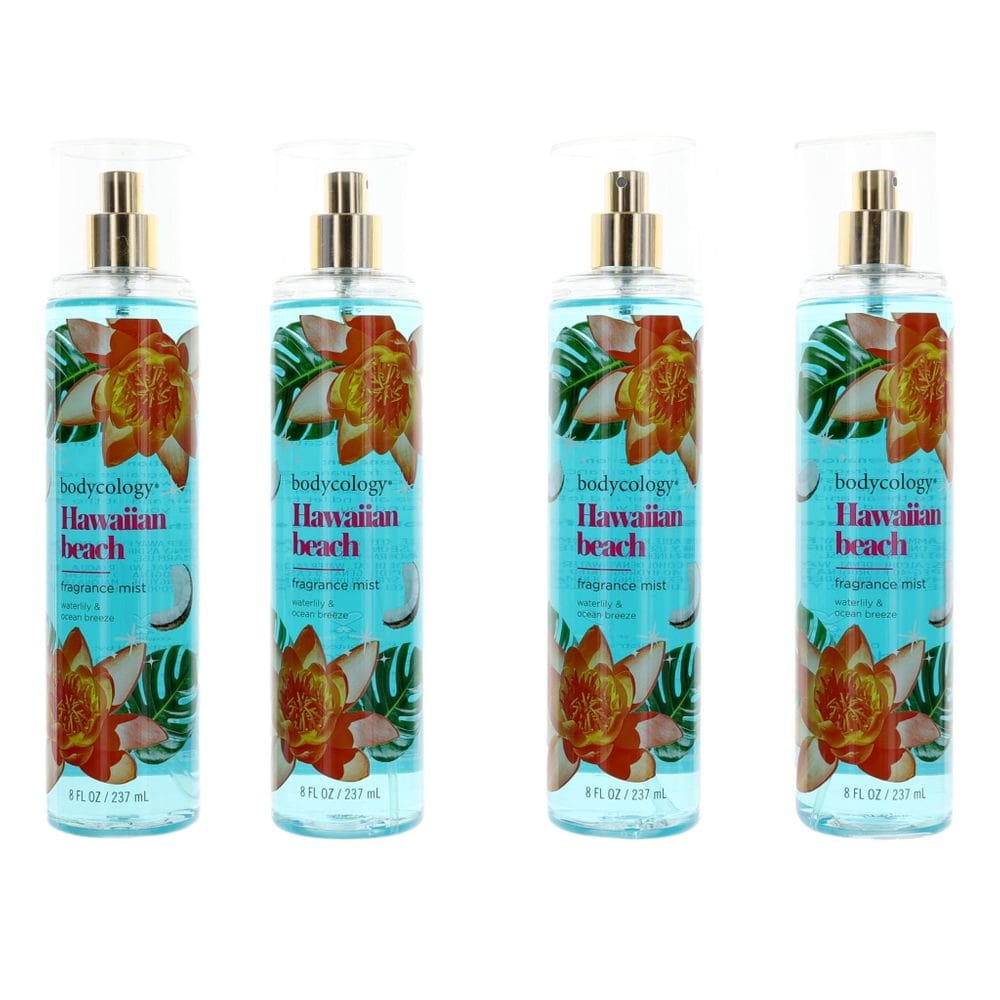 Fragrance Mist Bodycology Hawaiian Beach 240 ml para mulheres