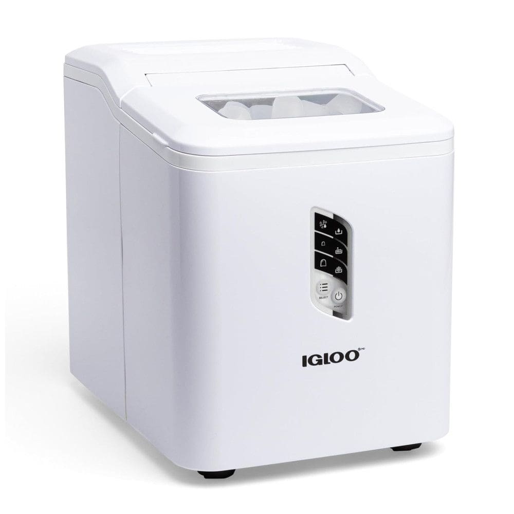 Igloo ICEB26WH Máquina de Gelo Automática Portátil até 11 kg de Gelo em 24h, 110V, Branca