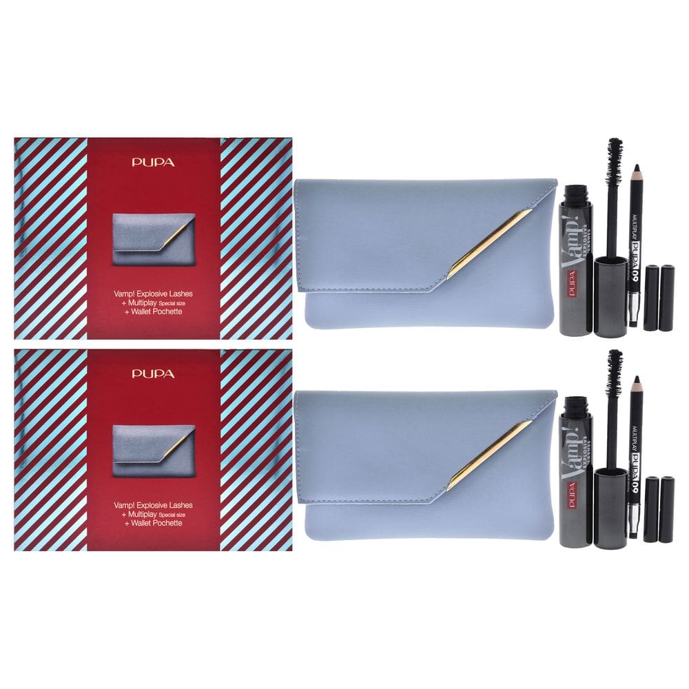 Conjunto de maquiagem Pupa Milano Vamp! Cílios explosivos e multiplicação x2