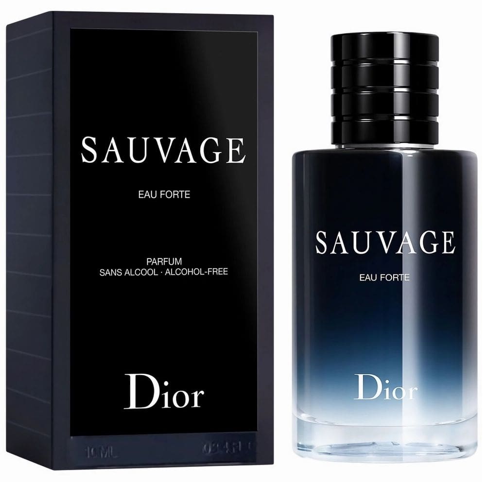 Perfume CHRISTIAN DIOR SAUVAGE EAU FORTE 10mL para homens