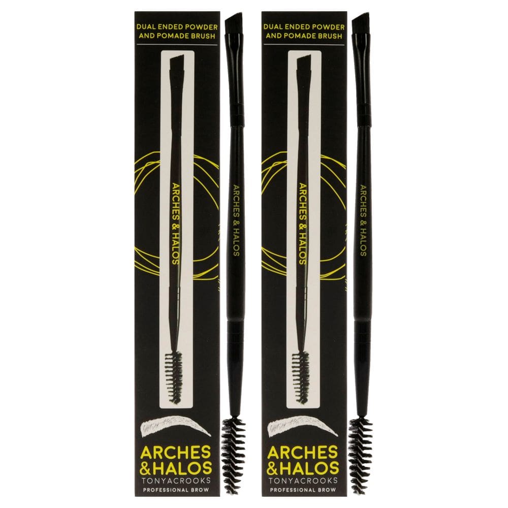 Conjunto de pincéis Arches and Halos em pó e pomada de ponta dupla