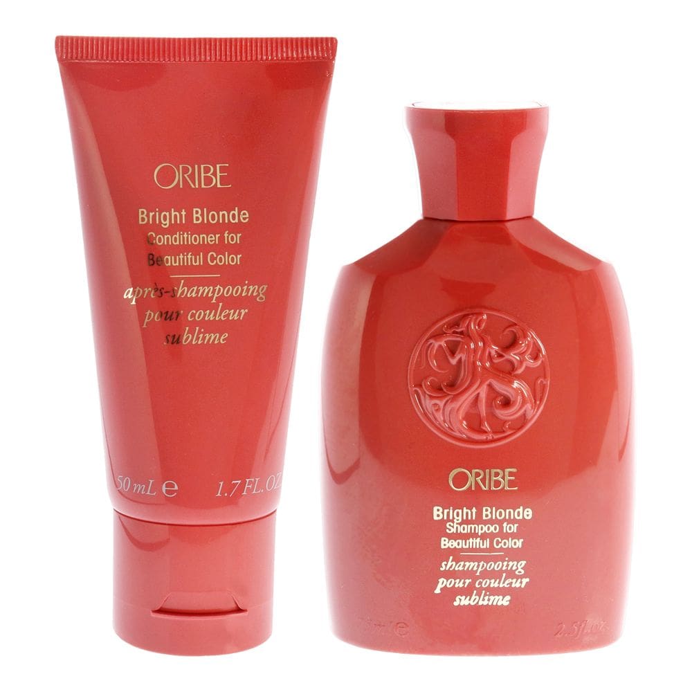Kit de condicionador e shampoo Hair Care Oribe Bright Blonde