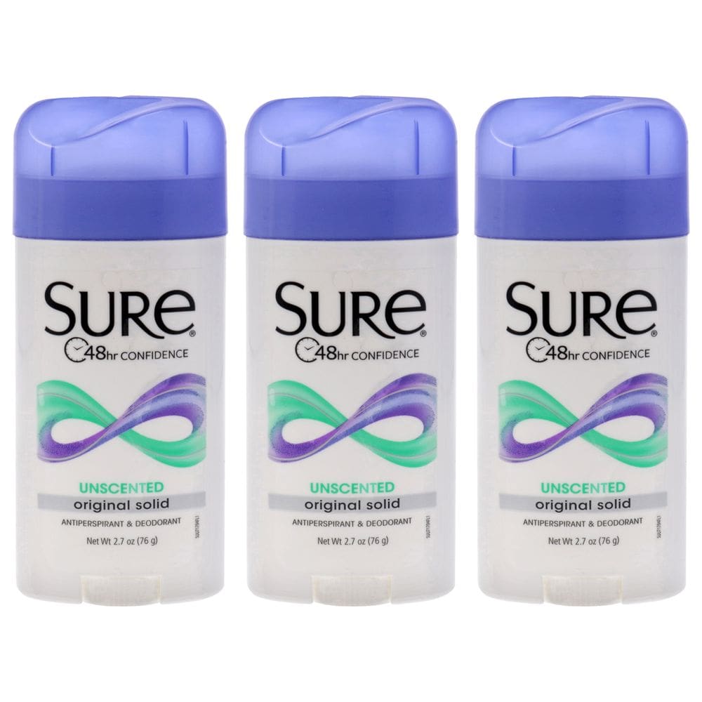 Desodorante Sure autêntico Solid Antitranspirante sem perfume