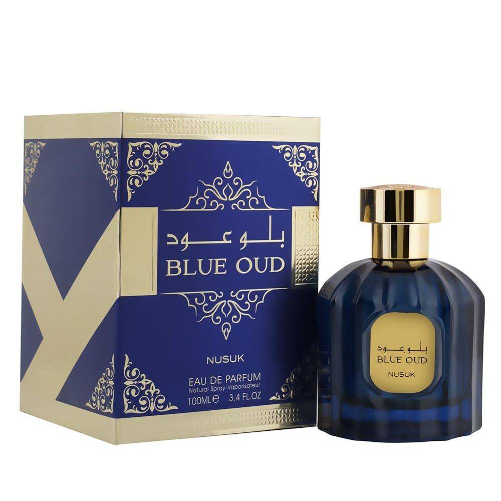 Perfume Nusuk Blue Oud Eau De Parfum 100ml em spray unissex