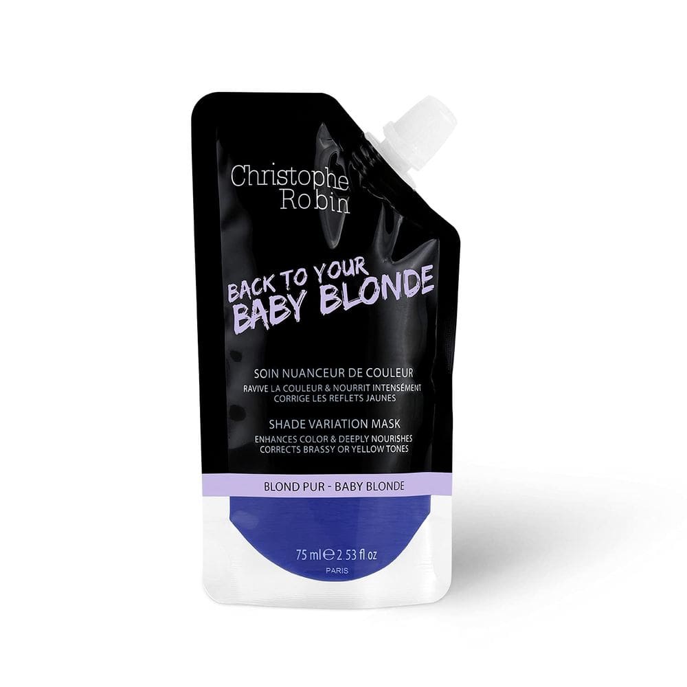 Tratamento de cabelo Christophe Robin Shade Variation Mask Baby Blonde