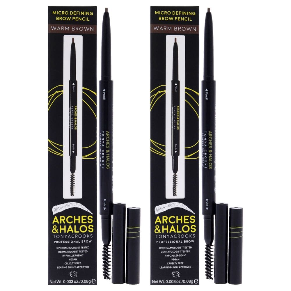 Lápis de sobrancelha Arches and Halos Micro Defining Warm Brown x2