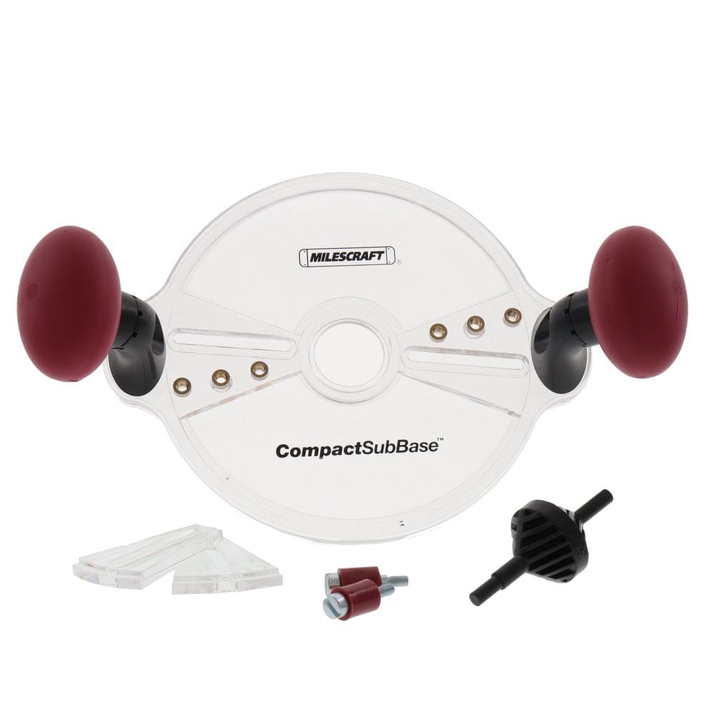 Montagem universal compacta Milescraft Sub-Base do roteador