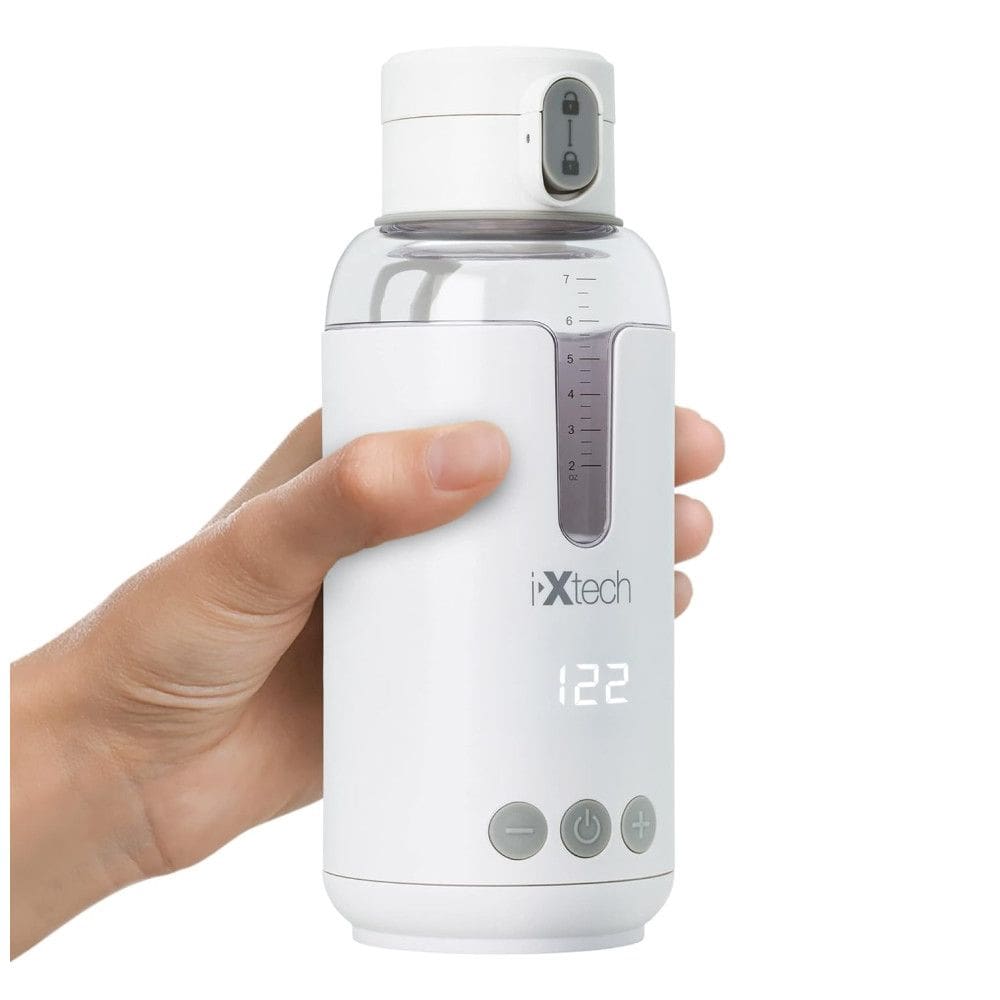 Aquecedor Portátil para Fórmula Infantil e Controle de Temperatura, 110V, IXTECH, Branco