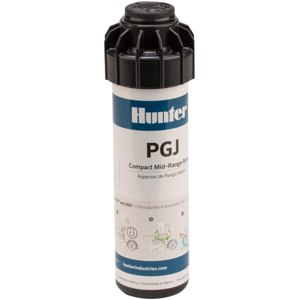 Aspersor de irrigação Hunter PGJ-04 1,3 cm Pop-Up 40-360° Arc
