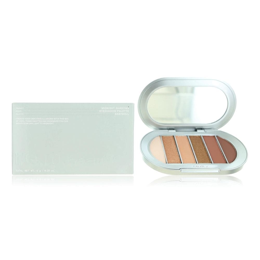 Paleta de sombras r.e.m. beauty sem talco com cobertura total
