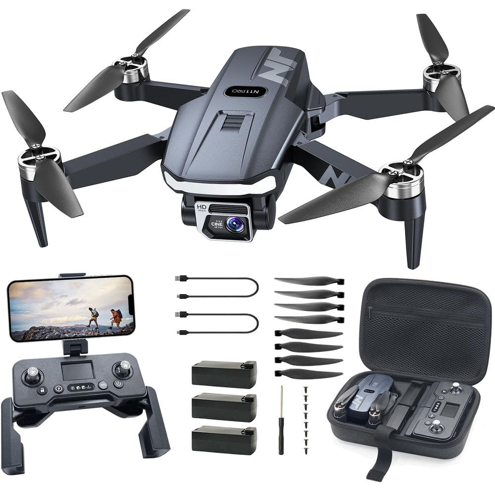 Drone GPS NAFYRE N11 PRO 4K UHD, 90 minutos, voo 5G, FPV