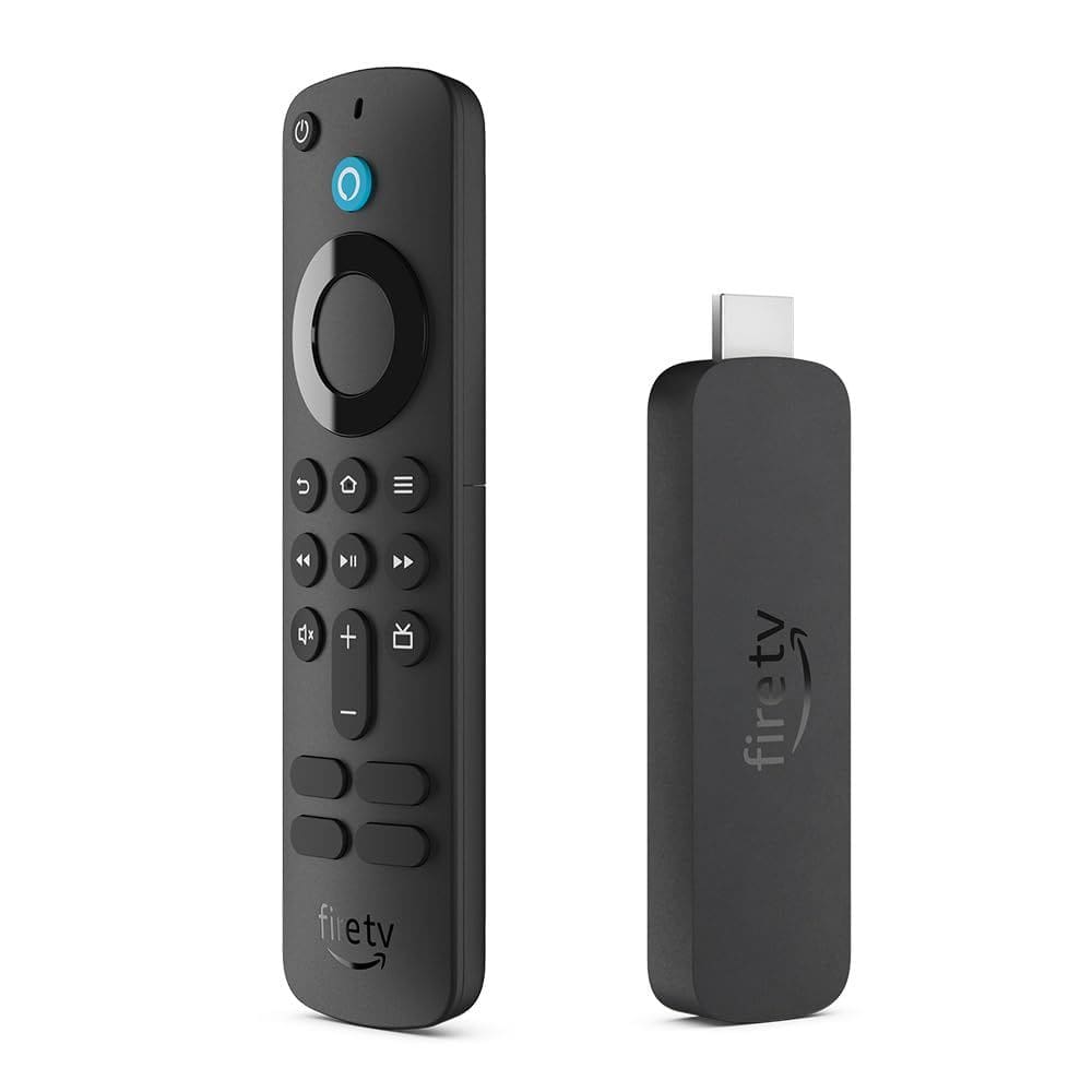 Dispositivo de streaming Amazon Fire TV Stick 4K com Wi-Fi 6