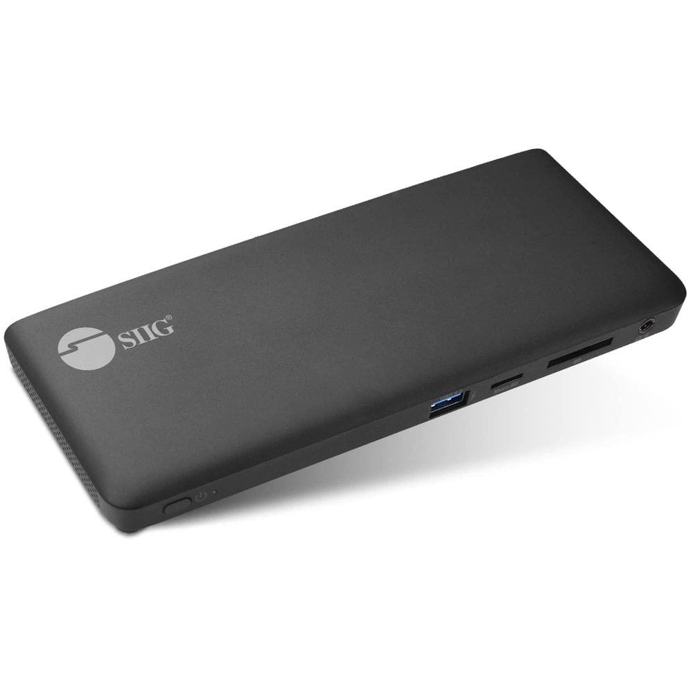 Estação de acoplamento para monitor triplo SIIG USB-C MST 65W PD