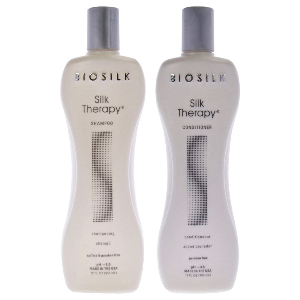 Kit de shampoo e condicionador Biosilk Silk Therapy 2 unidades