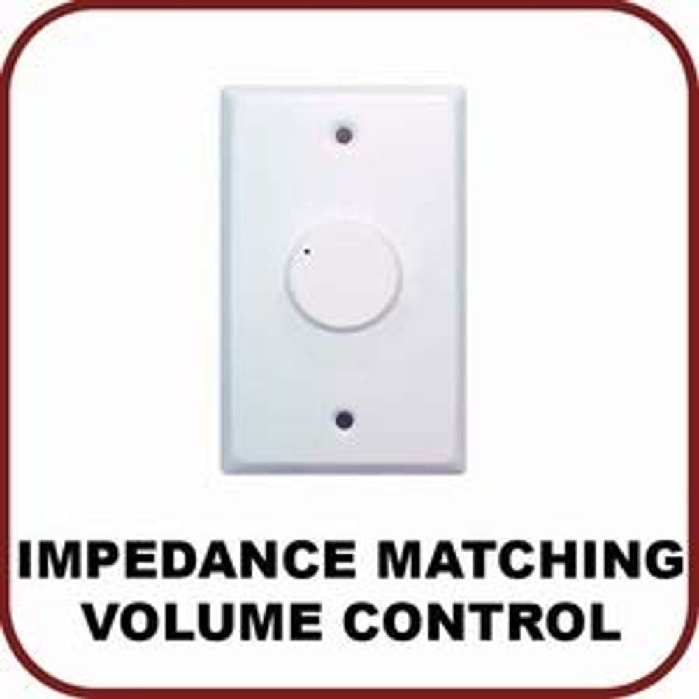 Controle de volume OWI Inc WRVC100W-W 100W resistente à água