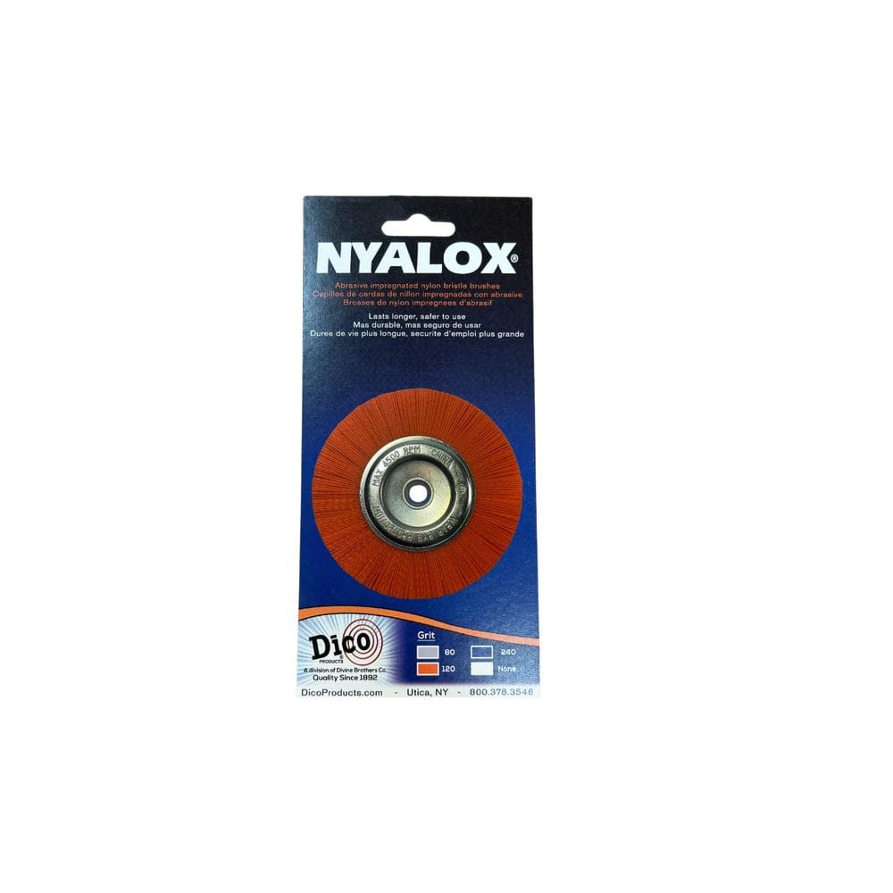 Escova abrasiva Dico Nyalox 3” Orange 120 Grit
