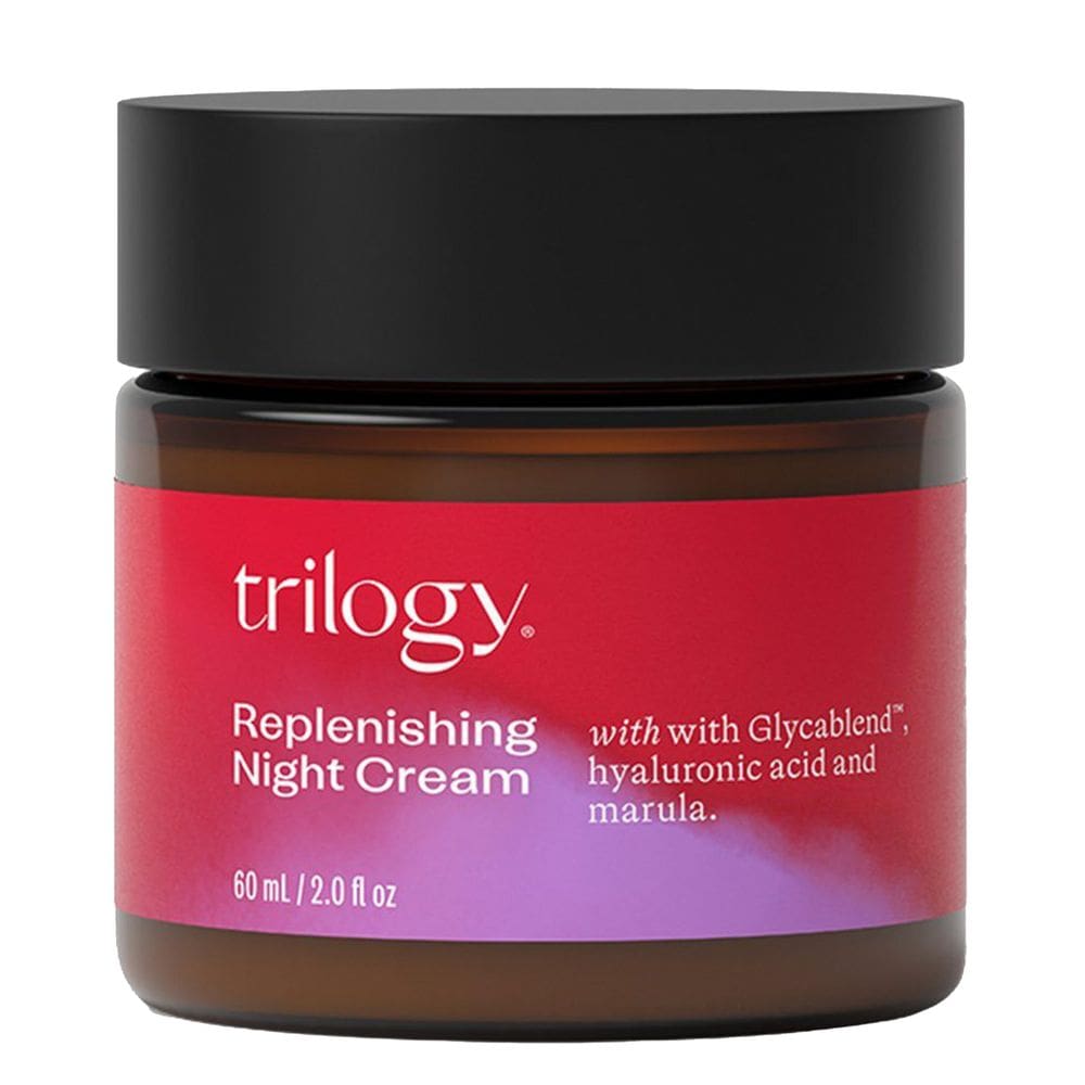 Creme de noite Trilogy Replenishing com Glycablend e CoQ10 60 ml