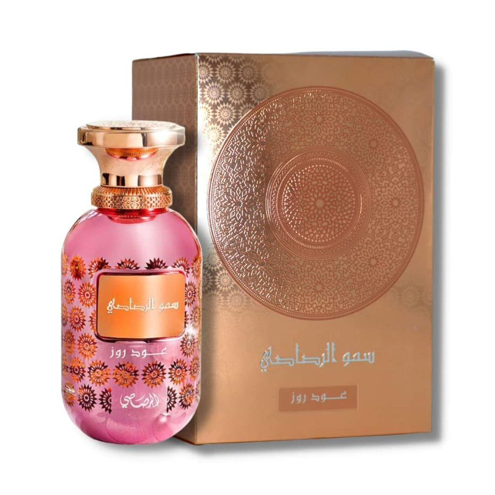 Perfume RASASI Somow Al Oud Rose EDP 100mL para mulheres e homens