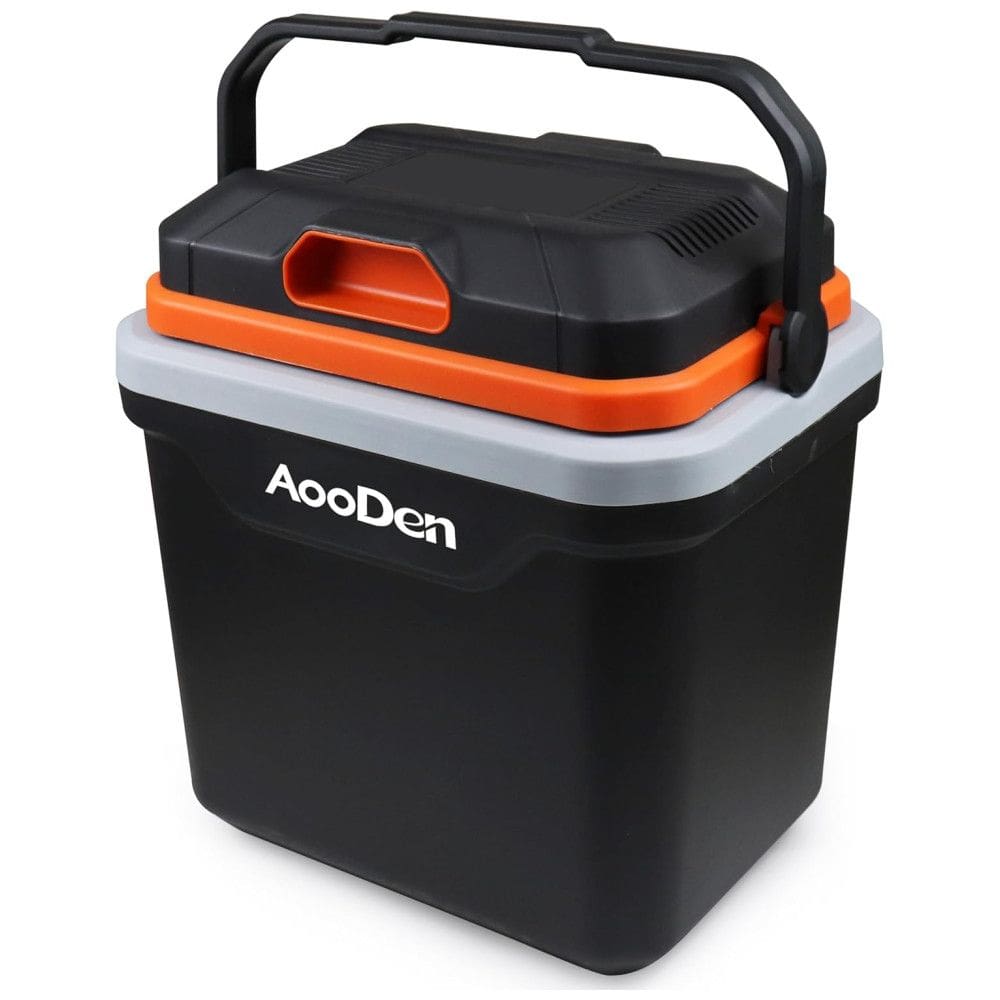 Mini Geladeira, Cooler Automotiva Elétrico Portátil 26L, 110v, AOODEN, Preto