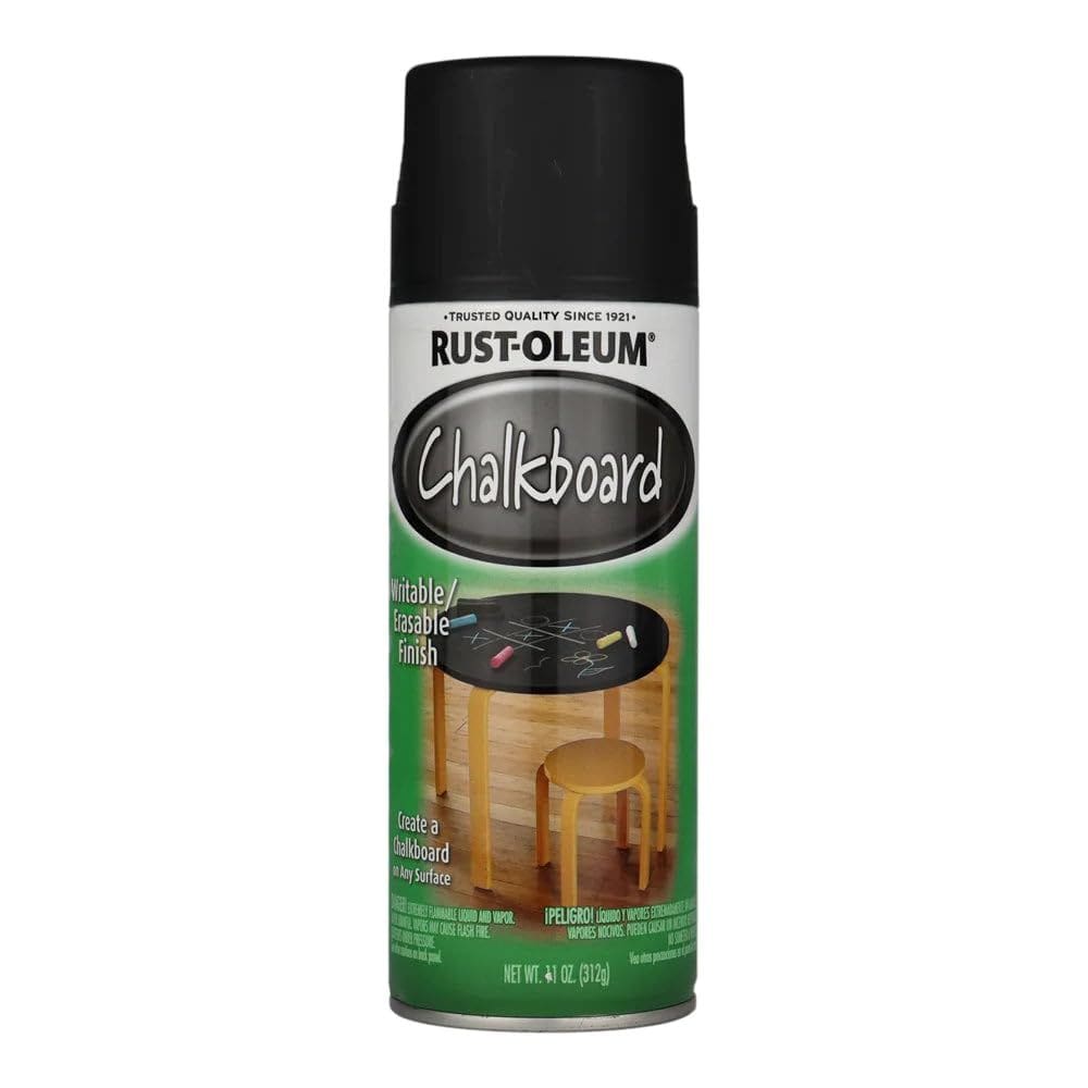 Conjunto de 6.200 ml de tinta preta para lousa Rust-Oleum