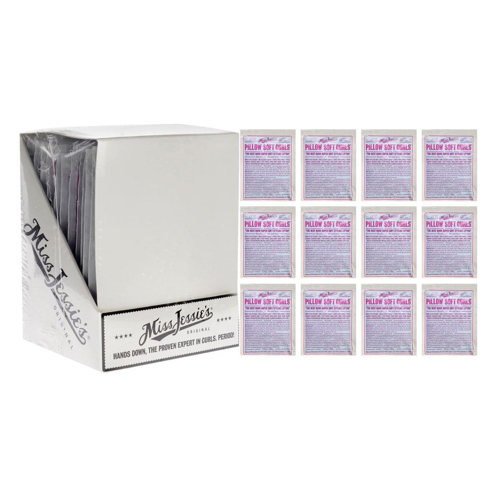 Loção modeladora Miss Jessies Pillow Soft Curls, pacote com 12